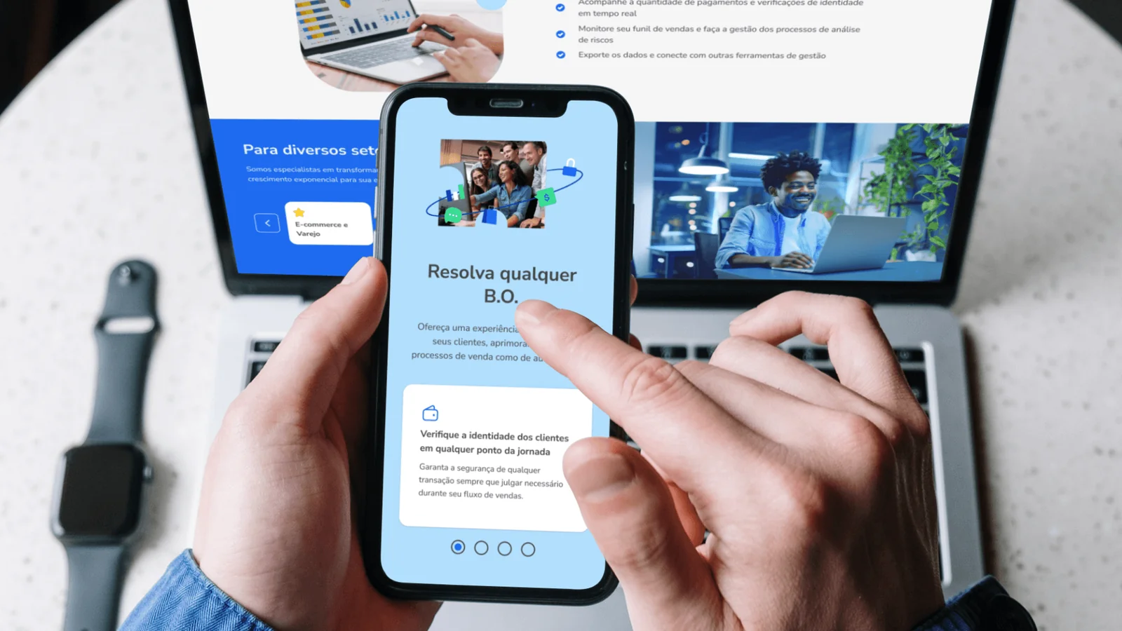 Blip Commerce across desktop, tablet and mobile